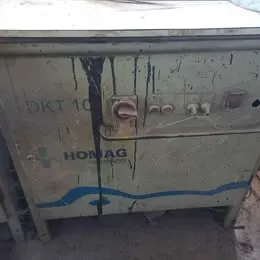 Conjunto coladeira e refiladeira de bordo Homag Imagem