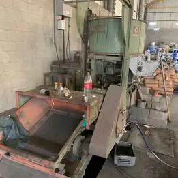 Conjunto misturador de areia, com batedor, elevador 300 kg