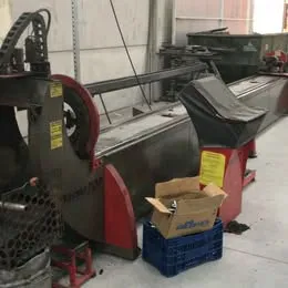 Cortadeira cnc de tubos redondos e quadrados 8 mm