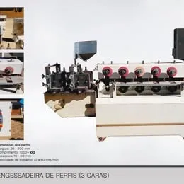 Engessadeira de Perfis ( 3 caras )