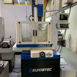 Eletroerosão de furo rapido eurostec drill 20