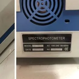 Espectrometro Gehaka UV 380 GRAUS Imagem