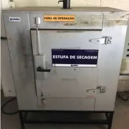 ESTUFA DE SECAGEM 200 KG - volts: 220 AMP: 19 - WATTS: 7200