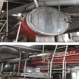 GERADOR DE VAPOR DIM. 1900 X 3300 X 1500