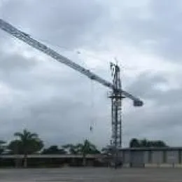 GRUA LANÇA 35 M ALTURA 16,3M RAIO MAX. 35M CARGA 3 TON INICIO - 0,5 PONTA / 2002