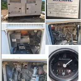 Grupo Gerador Stemac 180 KVA - Horimetro 1590 - Ano 2013 Imagem