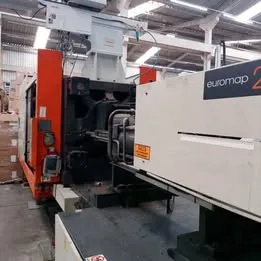 Injetora de plástico Sandreto 450T - Lógica