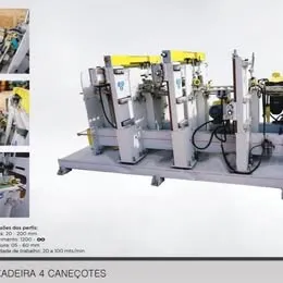 LIXADEIRA 4 CABEÇOTES Imagem