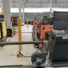 Maquina de corte de tubos a plasma cnc - silber do brasil Imagem