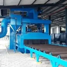 MÁQUINA DE JATEAMENTO DE CHAPA, PERFIL Imagem