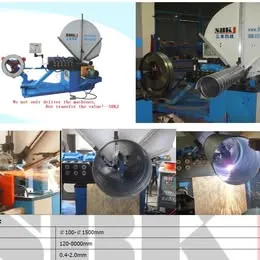 Maquina Formadora de Tubos Espiral Dutos. Imagem