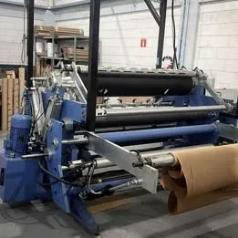 Máquina Rebobinadeira de Papel e Plástico - 1600 mm Imagem
