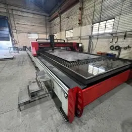 Mesa corte plasma DF 12000 Keel - 12000 x 2500 mm - HPR 260 XD