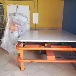 Mesa para fechar e costurar colchão SLPM com cabeçote. Suns Special Imagem