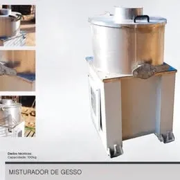 MISTURADOR GESSO 100 KG