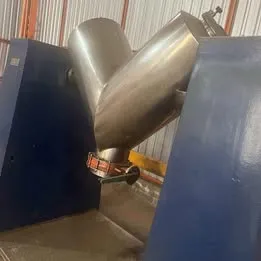 Misturador inox em V - 300 litros - Inox 306