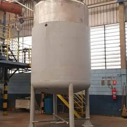 Reator de inox 15.000 litros e trocador de calor Imagem
