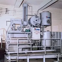 Regeneradora físico-quimico a vácuo de óleo isolante - 1000 litros / h