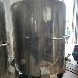 Tanque Reservatório de Aço Inox de 2500 Litros Imagem