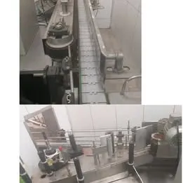 Rotulagem de frascos cilíndricos com datador - 2000 / hora