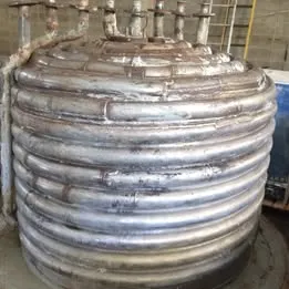 TANQUE EM AÇO INOX ENCAMISADO(MEIA CANA), CAPACIDADE 1.500 LITROS Imagem