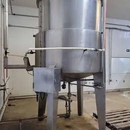 Tanque Misturador 2500 litros Inox encamisado