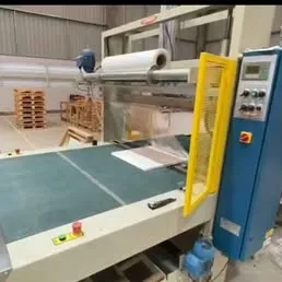 Túnel de encolhimento e seladora