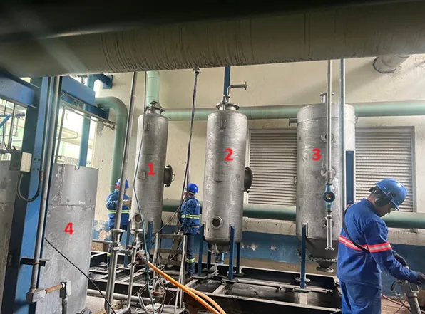 Estação desmineralizadora 6 m³/h Imagem