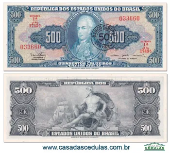 C119 - 500 Cruzeiros (D. João VI) - Sob+