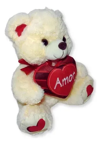 Bichinho de pelúcia com coração