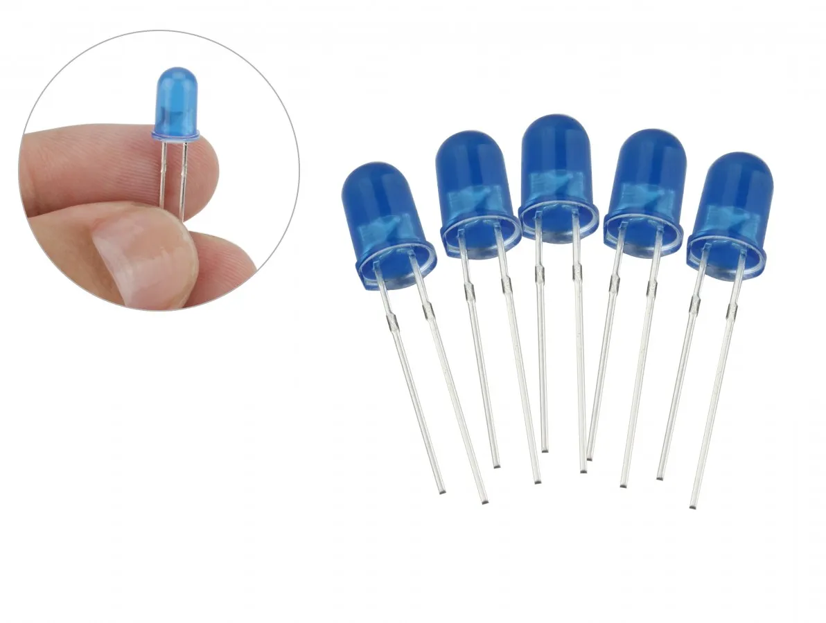 LED AZUL DIFUSO 5MM