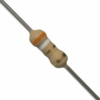 RESISTOR 3R9 1/4W FIO 5%  