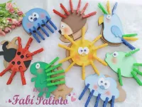 G1.874  Gabarito de Moldes em MDF Coleção coloque o grampo