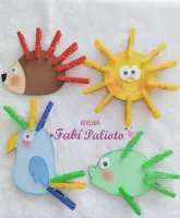 G1.874  Gabarito de Moldes em MDF Coleção coloque o grampo - Foto 2