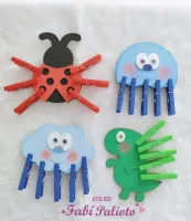 G1.874  Gabarito de Moldes em MDF Coleção coloque o grampo - Foto 3