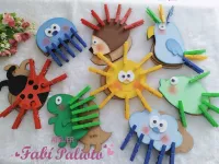 G1.874  Gabarito de Moldes em MDF Coleção coloque o grampo - Foto 4