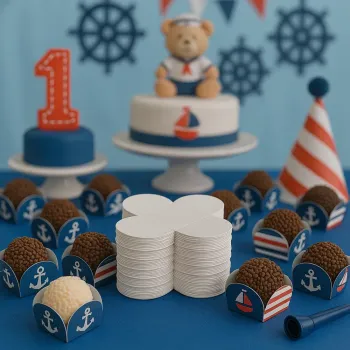 100 Forminhas para Sublimação - Foto 2