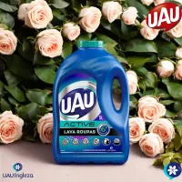Lava Roupas Líquido Limpeza Profunda Uau Active 5 Lts - Foto 3