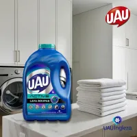 Lava Roupas Líquido Limpeza Profunda Uau Active 5 Lts - Foto 4