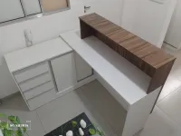 Balcão Caixa Ripado Naty - Foto 2