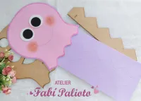 G1.860 Gabarito de Moldes em MDF Polvo do Recorte - Foto 2