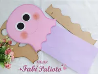 G1.860 Gabarito de Moldes em MDF Polvo do Recorte - Foto 4