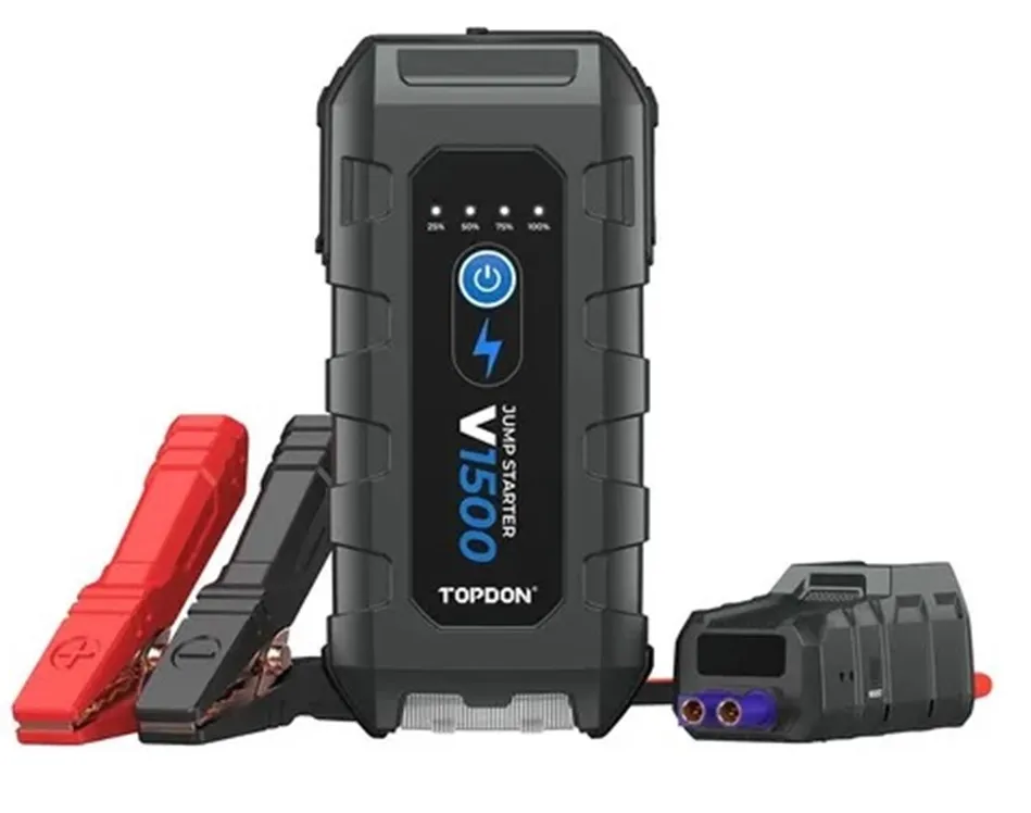 Auxiliar De Partida Jump Starter V1500 - TOPDON