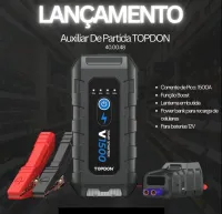 Auxiliar De Partida Jump Starter V1500 - TOPDON - Foto 2