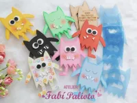 G1.875 Gabarito de Moldes  em MDF  Dedoche O Monstro das cores  - Foto 2