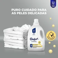 Amaciante de Roupa Comfort Pro Lavanderia Puro Cuidado Concentrado Galão 5L - Foto 5