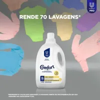 Amaciante de Roupa Comfort Pro Lavanderia Puro Cuidado Concentrado Galão 5L - Foto 7
