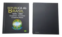Álbum de Luxo para Moedas de Cruzeiros, Cruzados e Cruzeiros Reais - 1979 - 1994 - Vazio - Foto 4