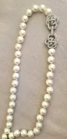 Colar Pérolas Chanel fecho camélia  - Foto 2