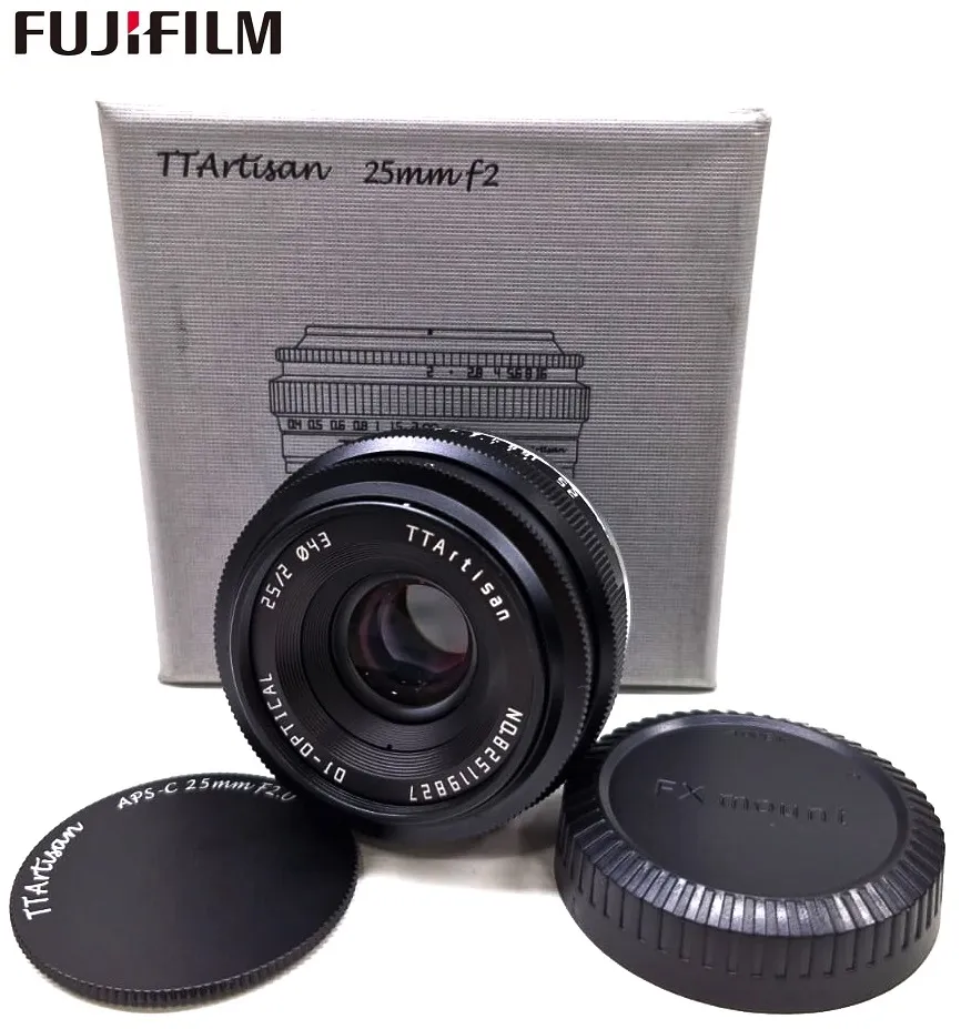 Lente TTartisan 25mm f/2  para Fujifilm FX Mount - Seminova